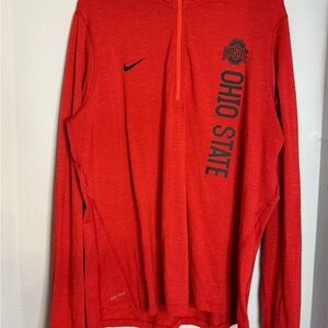 Nike Ohio State Buckeyes Women’s Dri-FIT Half Zip XXL
